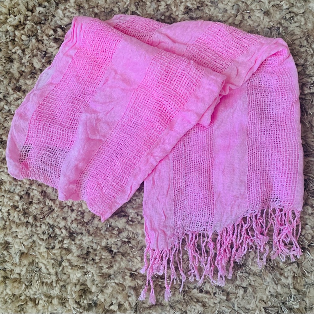 Soft Pink Scarf